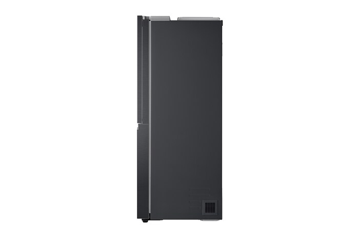 LG 635L Door in Door™ Side by Side (Matte Black Stainless Steel), Energiklass E, Vatten/is utan röranslutning, Smart Diagnosis™ med Wi-Fi, GSJV71MCLE