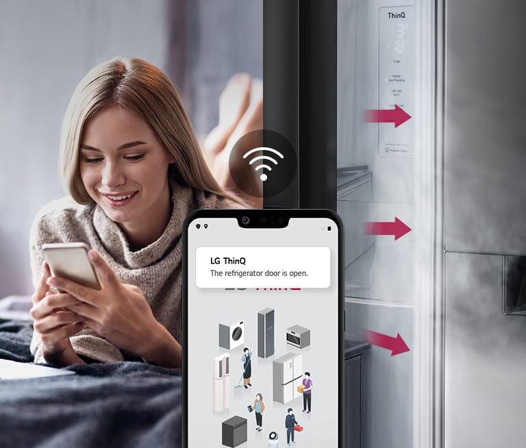 Anslut till LG ThinQ™ -appen