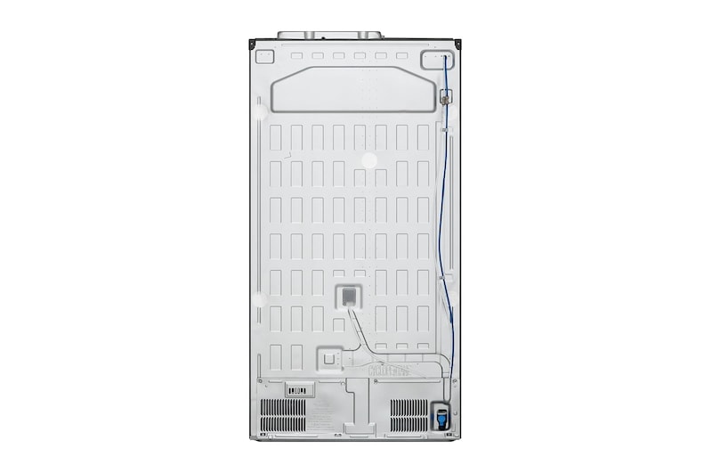 LG 635L Door in Door™ Side by Side (Shiny Steel), Energiklass E, Vatten/is utan röranslutning, Smart Diagnosis™ med Wi-Fi, GSJV91PZAE