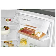 LG 625L Side by Side (Shiny Steel) - Energiklass E, Vatten/is utan röranslutning, Smart Diagnosis™ med Wi-Fi, GSL461ICEE