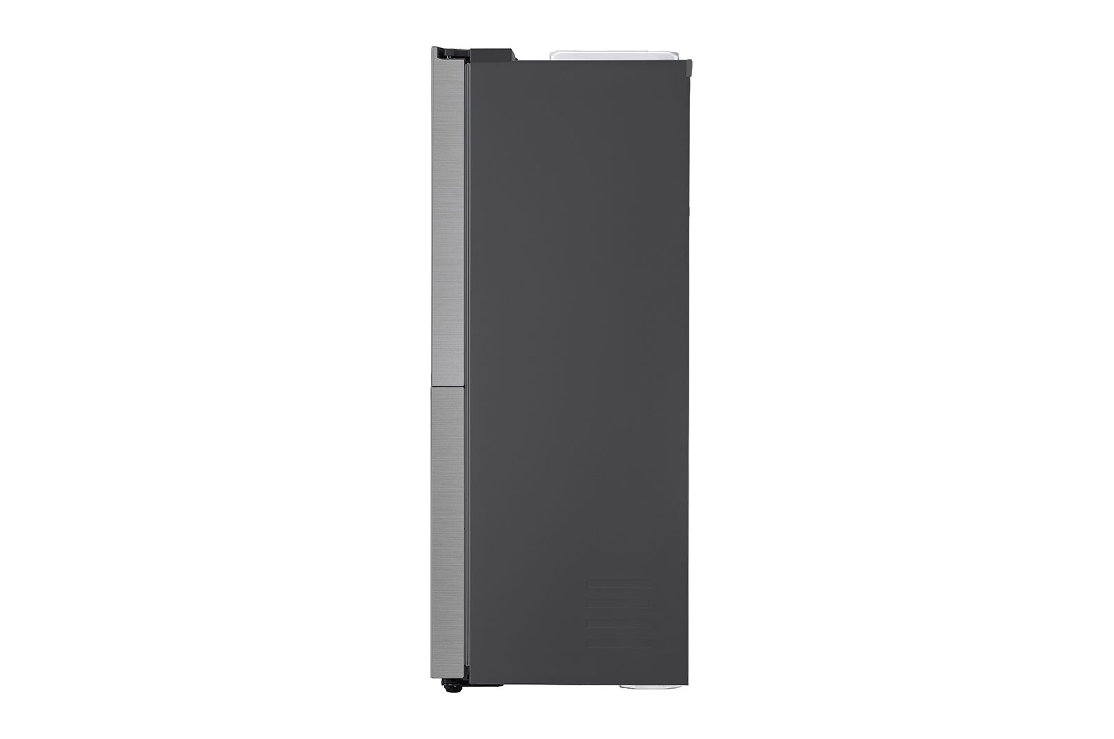 LG 625L Side by Side (Shiny Steel) - Energiklass E, Vatten/is utan röranslutning, Smart Diagnosis™ med Wi-Fi, GSL461ICEE