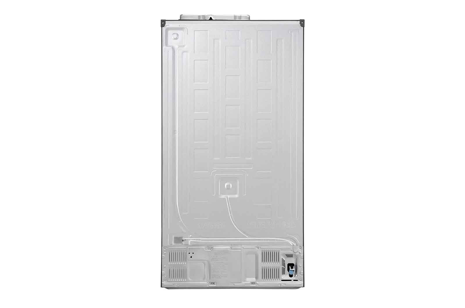 LG 625L Side by Side (Shiny Steel) - Energiklass F, Vatten/is via röranslutning, Smart Diagnosis™, GSL480PZXV