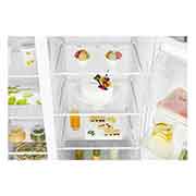 LG 625L Side by Side (Shiny Steel) - Energiklass F, Vatten/is via röranslutning, Smart Diagnosis™, GSL480PZXV