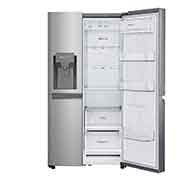LG 625L Side by Side (Shiny Steel) - Energiklass F, Vatten/is via röranslutning, Smart Diagnosis™, GSL480PZXV