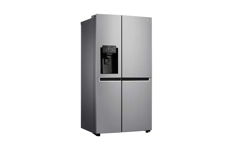 LG 625L Side by Side (Shiny Steel) - Energiklass F, Vatten/is via röranslutning, Smart Diagnosis™ med Wi-Fi, GSL760PZXV