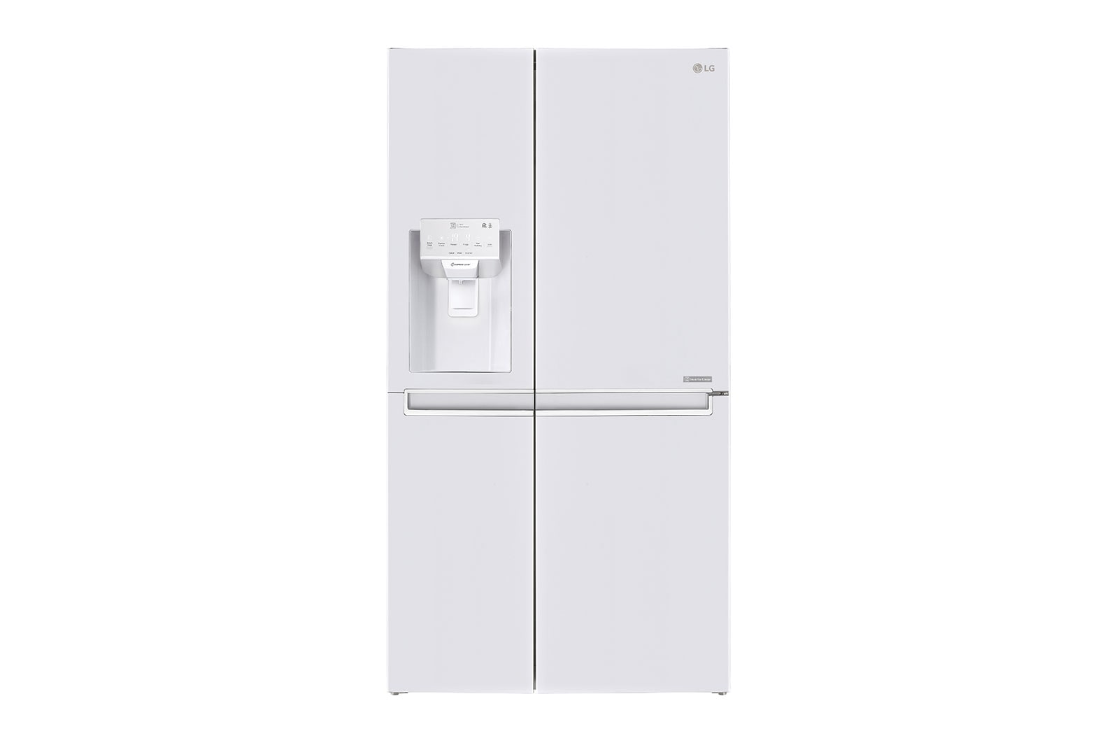 LG 625L Side by Side (Vit) - Energiklass F, Vatten/is utan röranslutning, Smart Diagnosis™ med Wi-Fi, GSL761SWYV