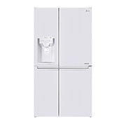 LG 625L Side by Side (Vit) - Energiklass F, Vatten/is utan röranslutning, Smart Diagnosis™ med Wi-Fi, GSL761SWYV