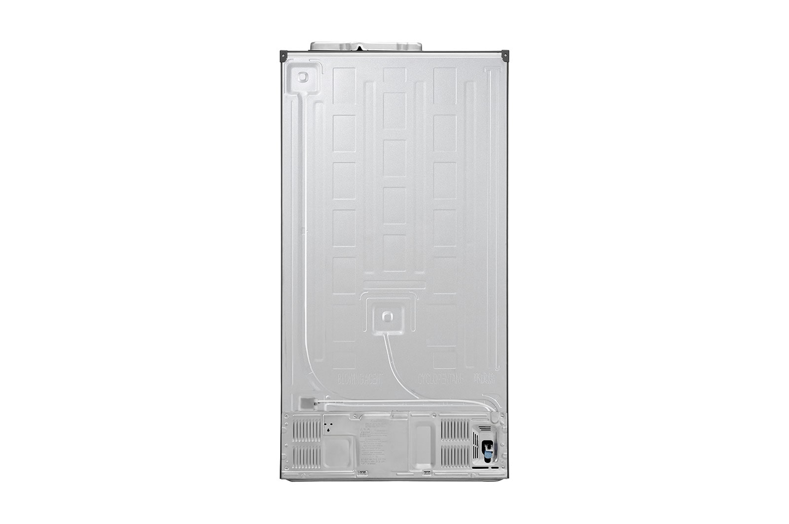 LG 625L Side by Side (Shiny Steel) - Energiklass F, Vatten/is via röranslutning, Smart Diagnosis™ med Wi-Fi, GSL960PZUZ