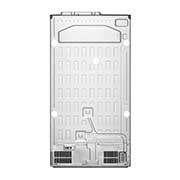 LG 635L Side by Side (Shiny Steel), Is- & vattendispenser, Energiklass E, Vatten/is via röranslutning, Smart Diagnosis™ med Wi-Fi, GSLV70PZLE