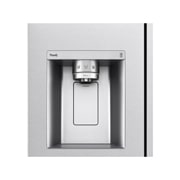 LG 635L Side by Side (Metal Sorbet), Is- & vattendispenser, Energiklass C, Vatten/is utan röranslutning, Smart Diagnosis™ med Wi-Fi, GSLV91MBAC