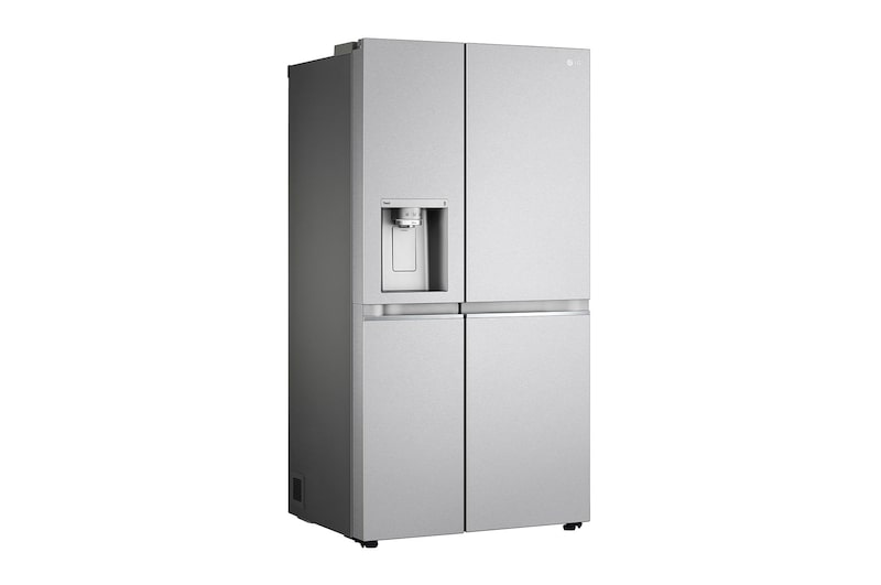 LG 635L Side by Side (Metal Sorbet), Is- & vattendispenser, Energiklass C, Vatten/is utan röranslutning, Smart Diagnosis™ med Wi-Fi, GSLV91MBAC