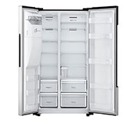 LG 562L Side by Side (Silver), Energiklass E, Vatten/is utan röranslutning, GSM32HSBEH