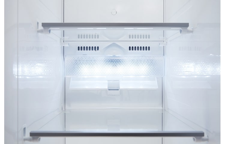 LG Avfrostningsfritt och Side-by-Side skåp med isdispenser och minibar (Nettovolym 540 liter), GSP545PZQZ
