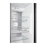 LG 625L InstaView Door in Door™ Side by Side (Matte Black) - Energiklass E, Vatten/is med röranslutning, Smart Diagnosis™ med Wi-Fi, GSX960MCCE