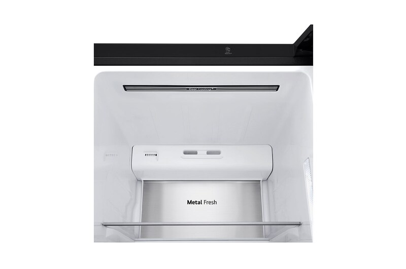 LG 625L InstaView Door in Door™ Side by Side (Matte Black) - Energiklass E, Vatten/is med röranslutning, Smart Diagnosis™ med Wi-Fi, GSX960MCCE