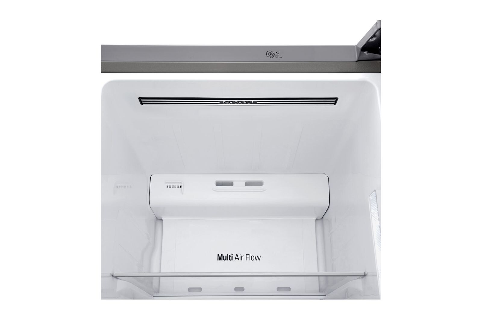 LG 625L InstaView Door in Door™ Side by Side (Noble Steel) - Energiklass F, Vatten/is utan röranslutning, Smart Diagnosis™ med Wi-Fi, GSX961NSCZ