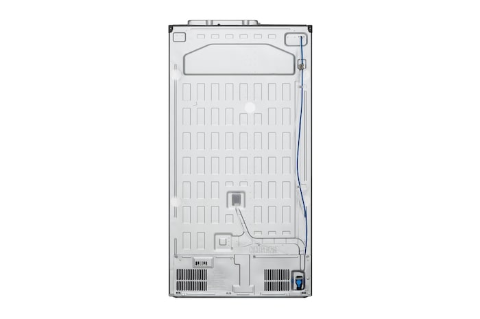 LG 635L InstaView Door in Door™ Side by Side (Matte Black Steel), Energiklass F, Vatten/is utan röranslutning, Smart Diagnosis™ med Wi-Fi, GSXV91MCAF