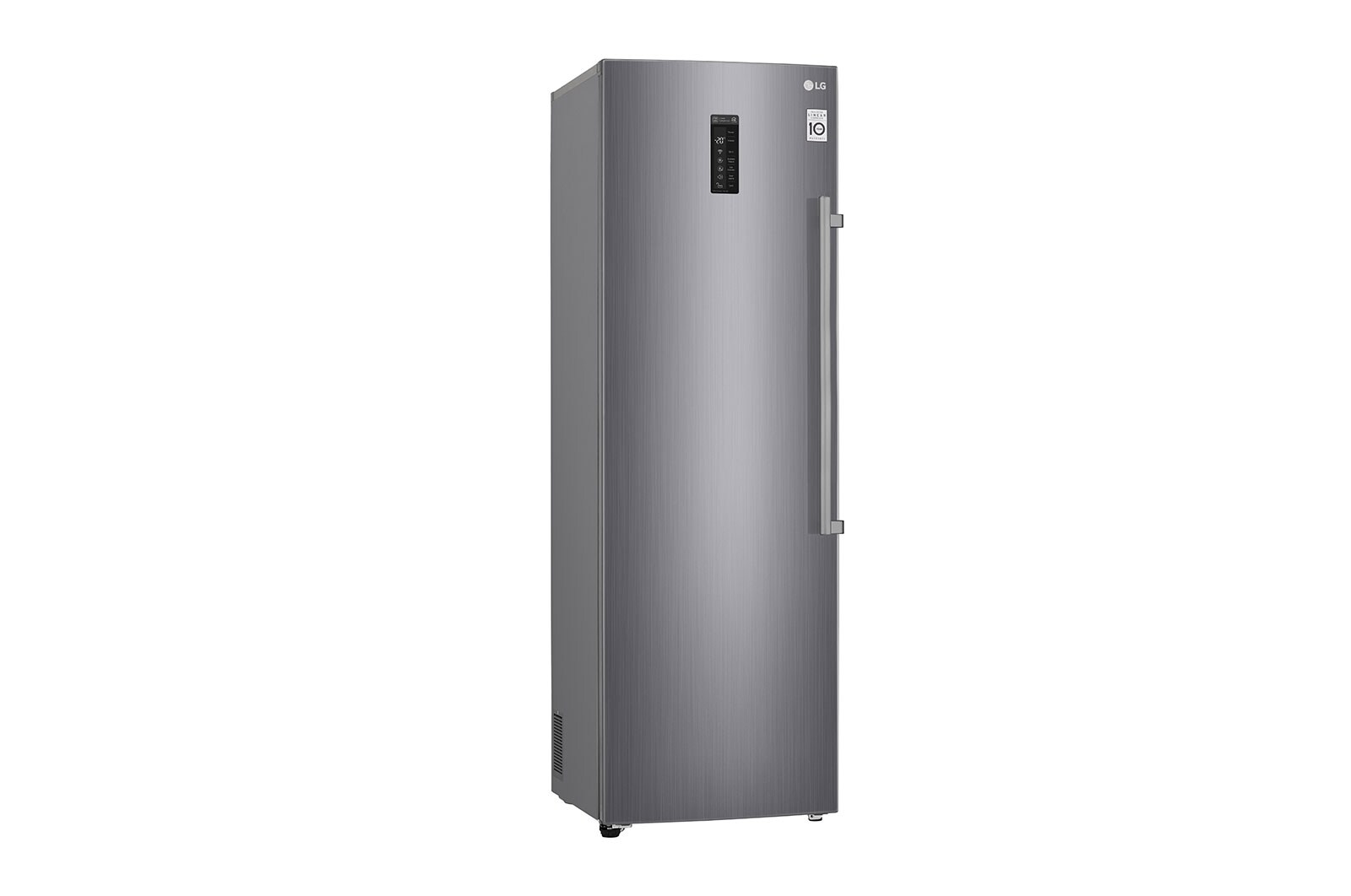 LG 323L Fristående frys (Shiny Steel) - Energiklass F, Total No Frost och Smart Diagnosis™ med Wi-Fi, KF5237PZJZ