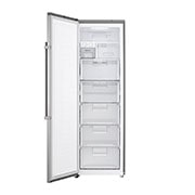 LG 323L Fristående frys (Shiny Steel) - Energiklass F, Total No Frost och Smart Diagnosis™ med Wi-Fi, KF5237PZJZ