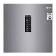 LG 323L Fristående frys (Shiny Steel) - Energiklass F, Total No Frost och Smart Diagnosis™ med Wi-Fi, KF5237PZJZ