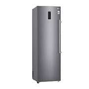 LG 323L Fristående frys (Shiny Steel) - Energiklass F, Total No Frost och Smart Diagnosis™ med Wi-Fi, KF5237PZJZ