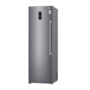 LG 323L Fristående frys (Shiny Steel) - Energiklass F, Total No Frost och Smart Diagnosis™ med Wi-Fi, KF5237PZJZ