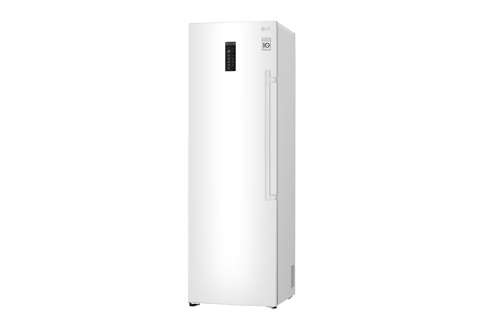 LG 323L Fristående frys (Vit) - Energiklass F, Total No Frost och Smart Diagnosis™ med Wi-Fi, KF5237SWJZ