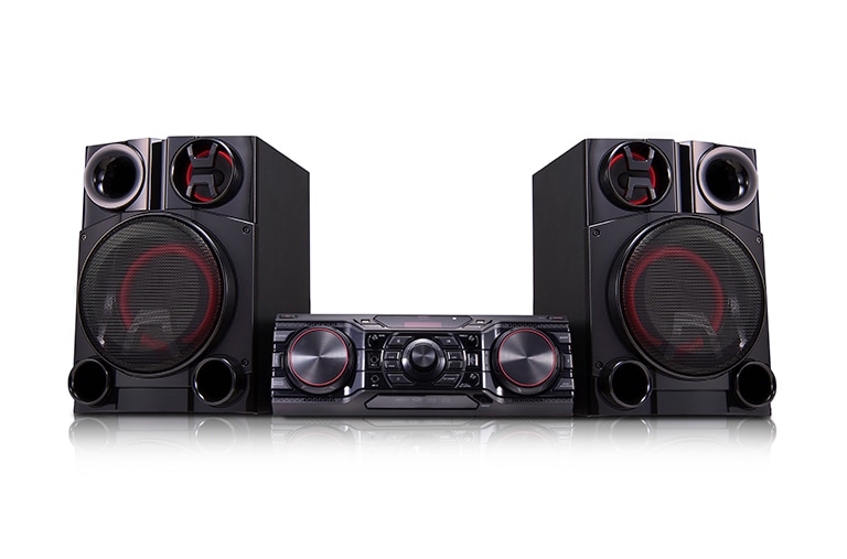 Vy framifrån av LG MINI Audio CM8360 CM8360
