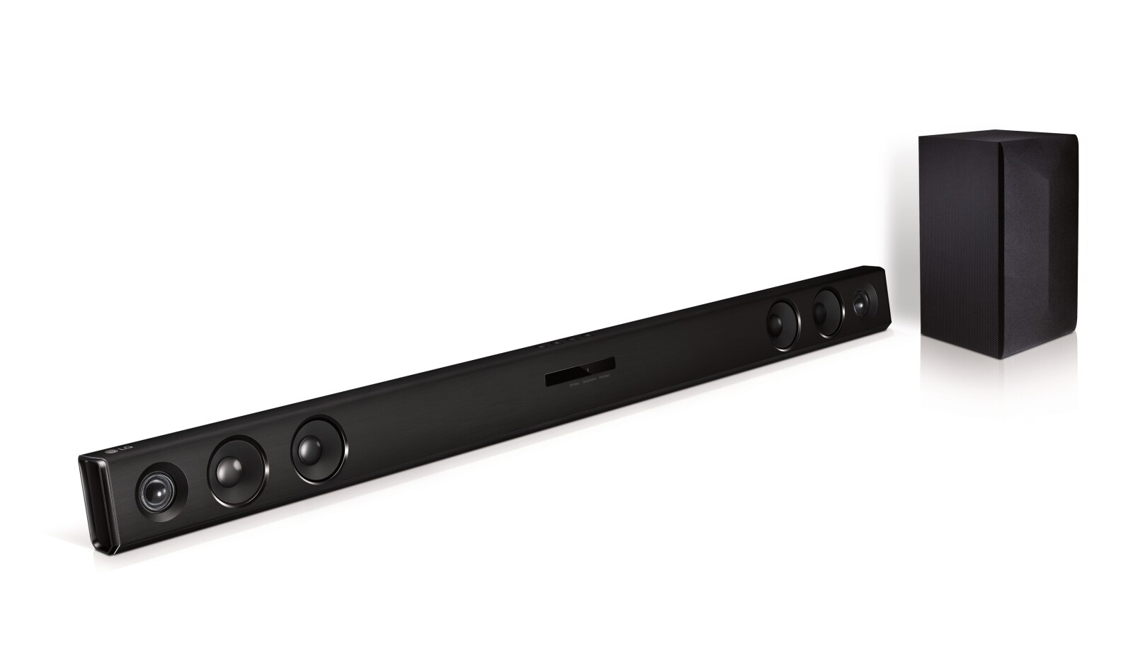 LG 2.1ch 300W Soundbar med trådlös subwoofer och Bluetooth®-anslutning, LAS454B