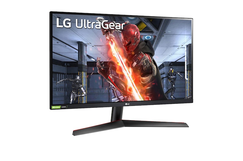 LG 27" UltraGear QHD IPS-spelskärm med 144 Hz uppdateringsfrekvensk och NVIDIA G-Sync, 27GN800P-B