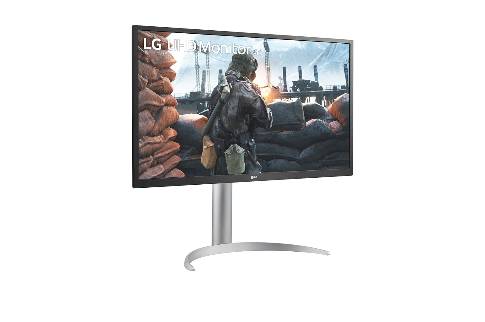LG 27" UHD 4K (3840x2160) IPS-skärm med USB-C, 27UP550P-W