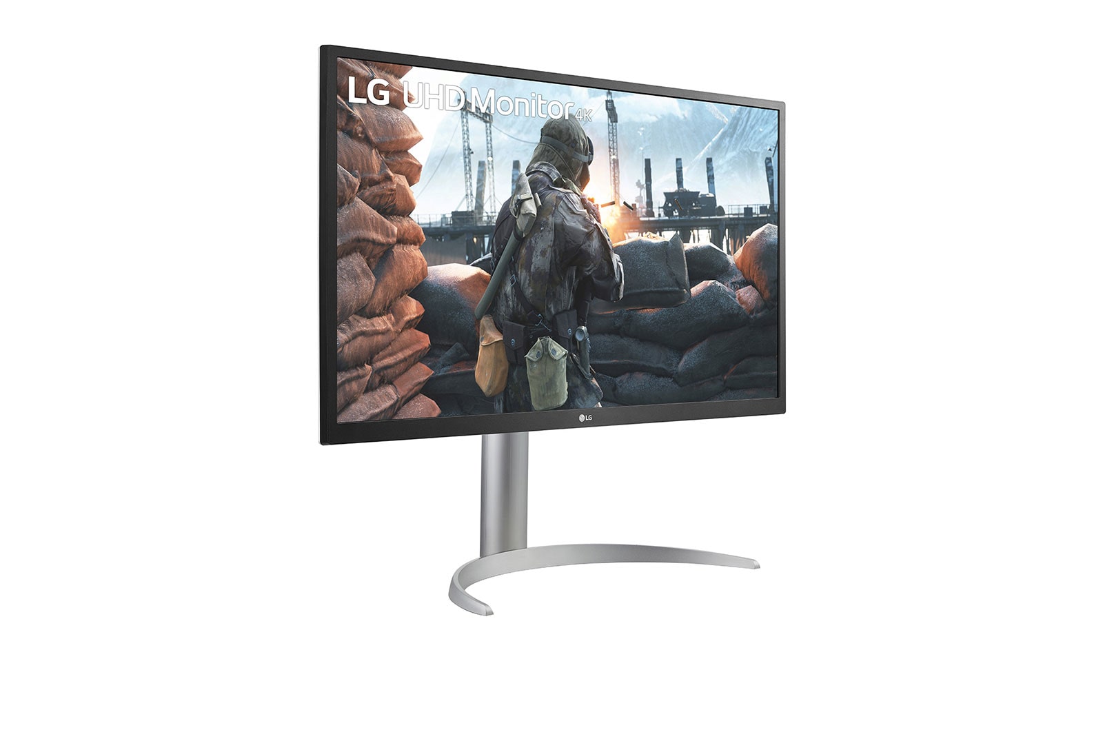 LG 27" UHD 4K (3840x2160) IPS-skärm med USB-C, 27UP550P-W