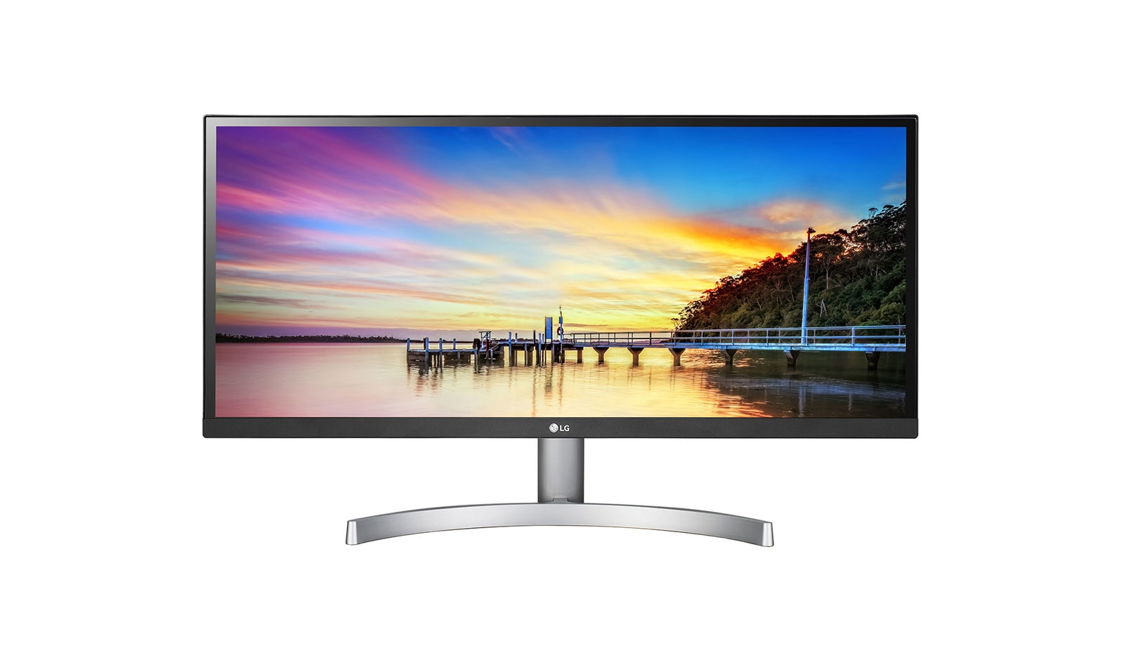 Vy framifrån av 29” UltraWide FHD IPS Monitor 29WK600