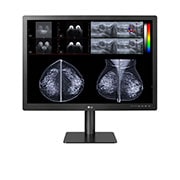 Vy framifrån av 31-tums 12MP diagnostisk monitor för mammografi 31HN713D-B