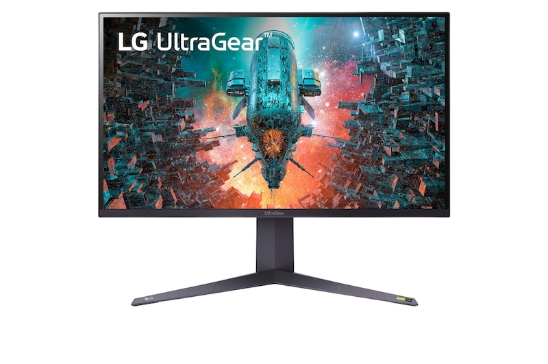 LG 32" UltraGear UHD 4K HDR IPS-spelskärm med 160 Hz uppdateringsfrekvens AMD FreeSyn och NVIDIA G-Sync, 32GQ950P-B
