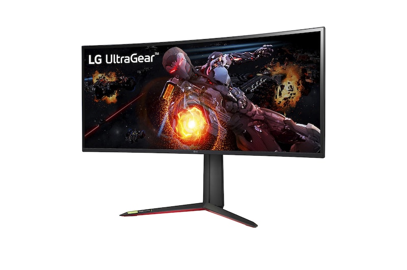 LG 34-tums UltraGear™ Nano IPS 1ms spelskärm med NVIDIA® G-SYNC® ULTIMATE, 34GP950G-B