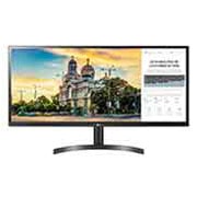 Vy framifrån av 34-tum 21:9 UltraWide™ Full HD IPS LED-skärm 34WL50S-B