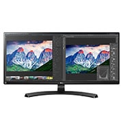 Vy framifrån av 34 tums UltraWide™ QHD (3440 x 1440) IPS Monitor 34WL750-B