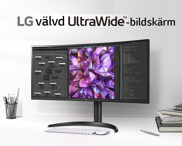 LG välvd UltraWide™ -bildskärm