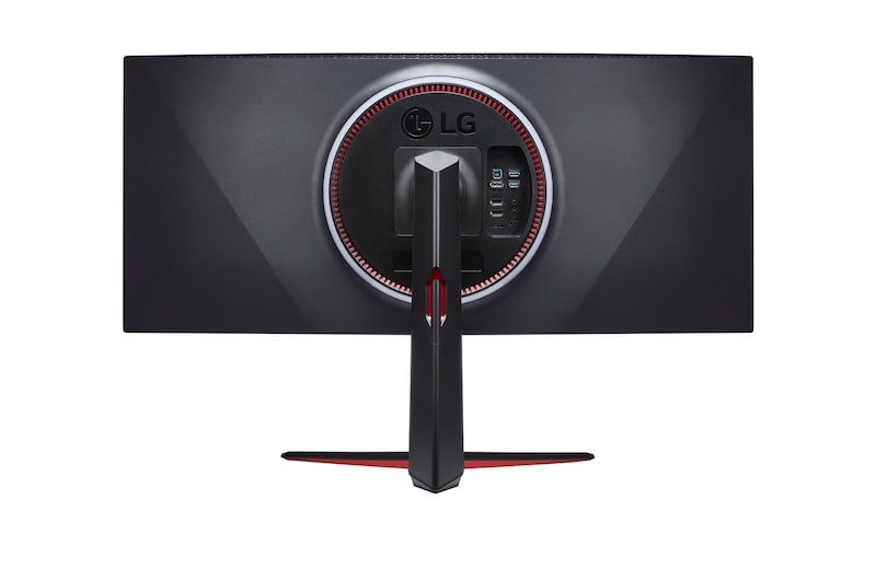 LG 37’5” 21:9 UltraGear™ Nano IPS 1ms (GtG) Curved spelmonitor, 38GN950-B