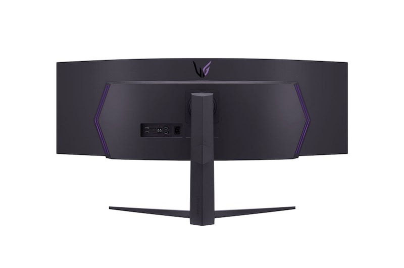 LG 49” UltraGear 32:9 Dual QHD välvd VA-spelskärm med 240Hz uppdateringsfrekvens, 49GR85DC-B