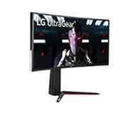 LG 34" 21:9 UltraGear™ Nano IPS 1ms (GtG) Curved Gaming Monitor, 34GN850P-B