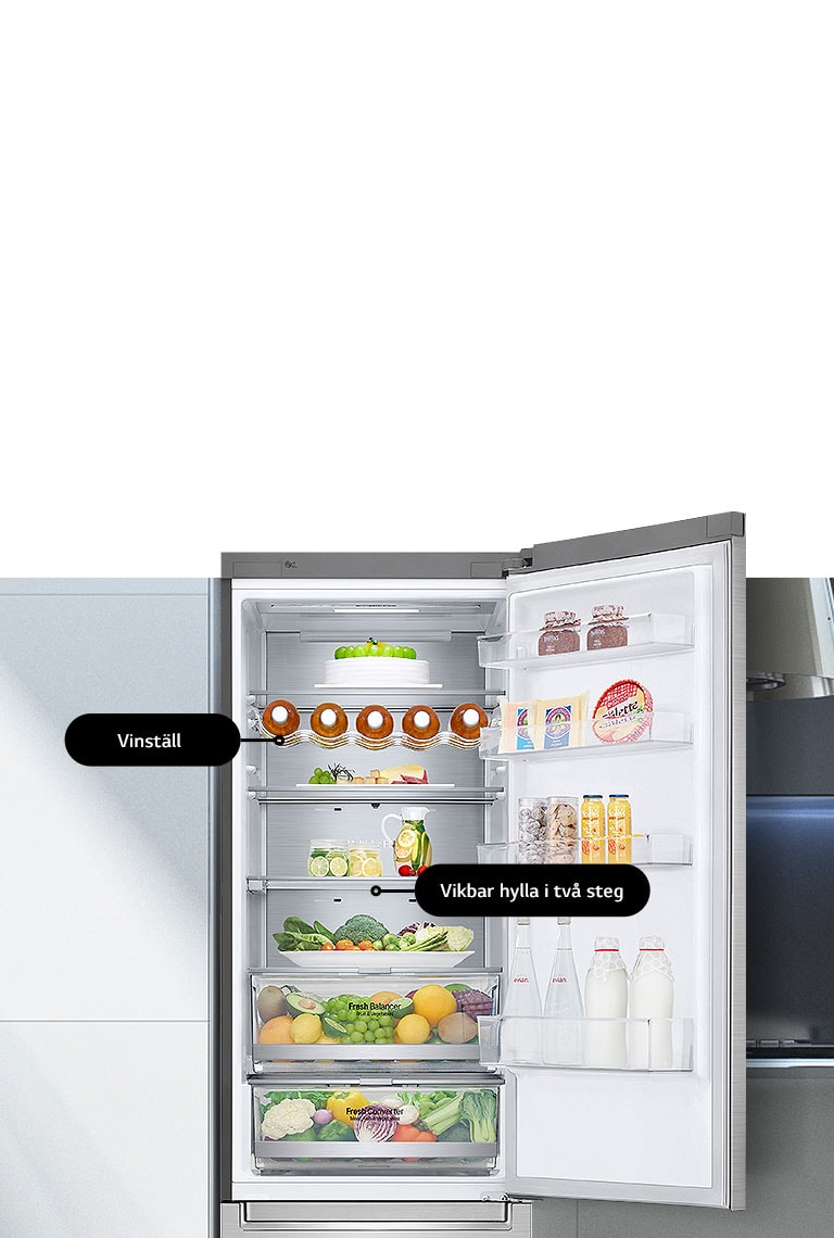 Smarta funktioner i ditt kylskåp