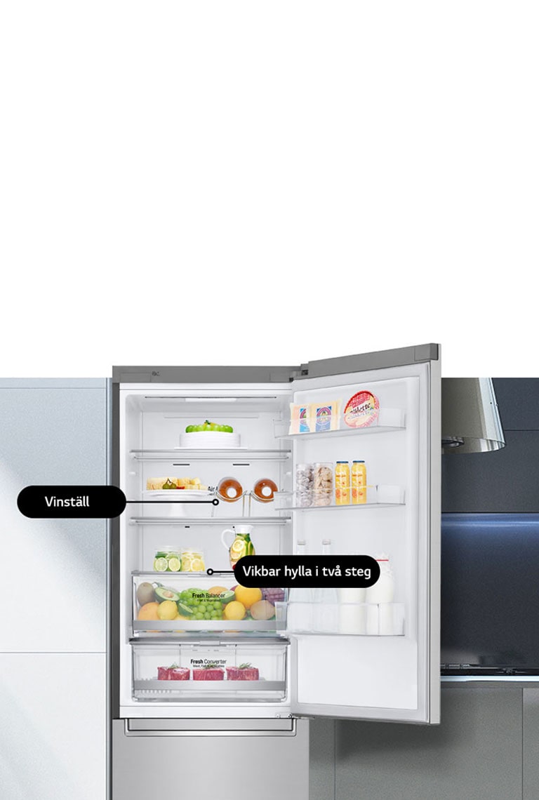 Smarta funktioner i ditt kylskåp