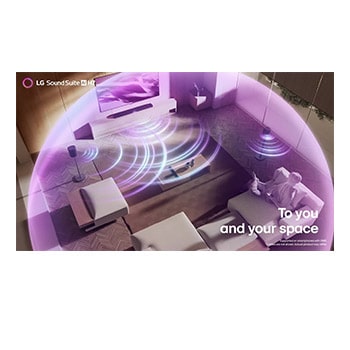 LG Sound Suite H7, 9.1.6 Dolby Atmos Soundbar - Kärnan i ditt trådlösa Sound Suite system, H7