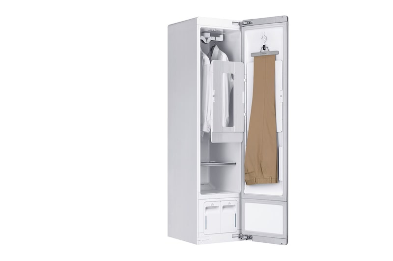 LG 5.2kg LG Styler med vit dörr, TrueSteam® och Wi-Fi, S3WF