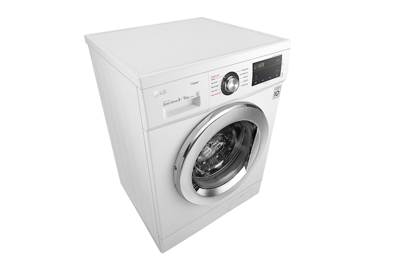 LG 8 kg / 5 kg Tvättmaskin/Torktumlare(Vit) - Steam, Energiklass E, AI DD™, Smart Diagnosis™, CM20T5S2E