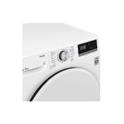 LG 8-kg DUAL Inverter Heat Pump™ -torktumlare med ™ Eco Hybrid™ och värmepumpsteknologi, F0RV308N1WD