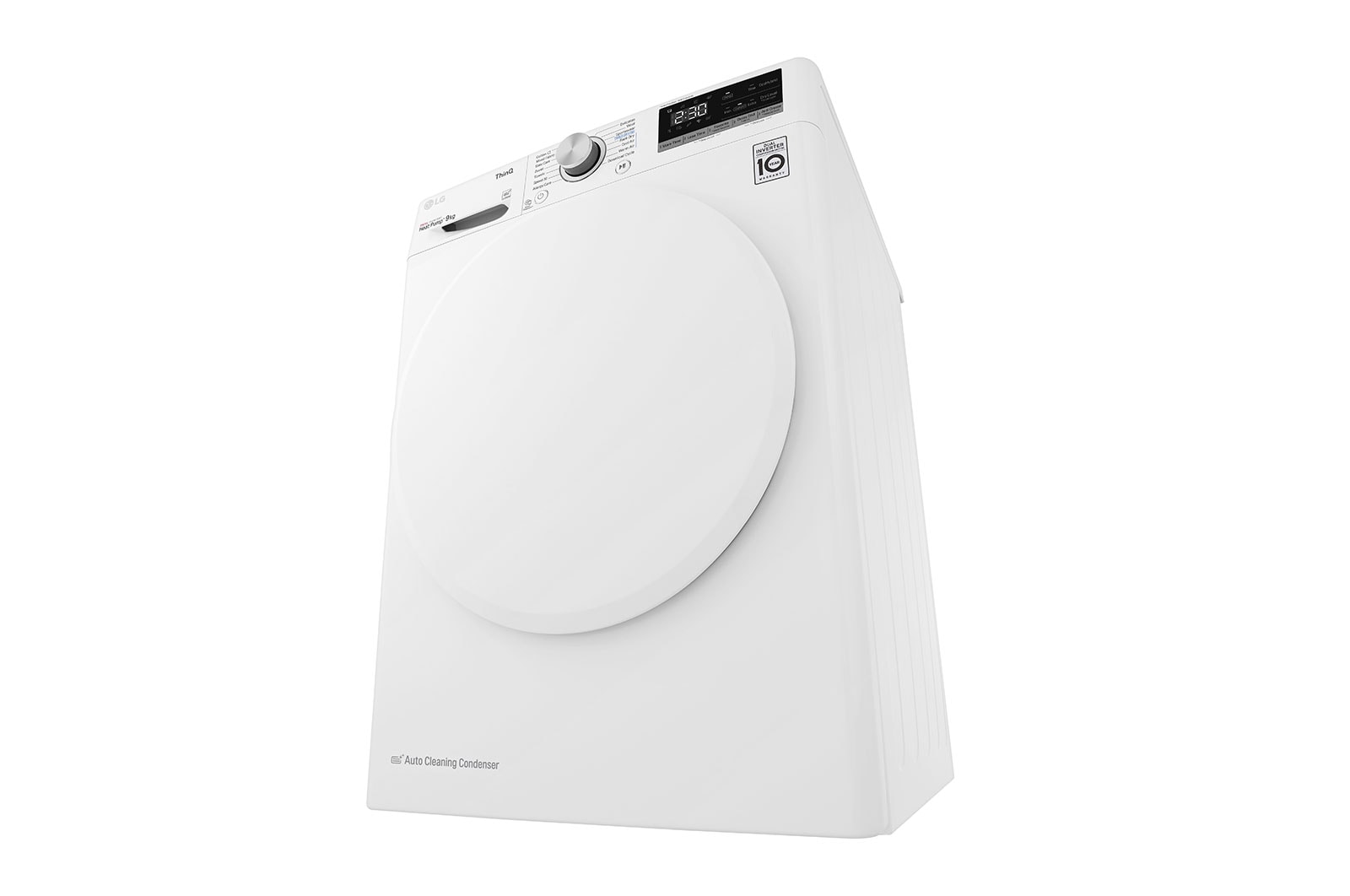 LG 9-kg DUAL Inverter Heat Pump™ -torktumlare med ™ Eco Hybrid™ och värmepumpsteknologi, F0RV309N1WD