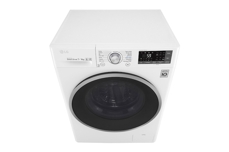 LG 1-7 kg / 1-4 kg Slim Kombinerad tvätt/tork med Steam, 6 Motion Direct Drive och Wi-Fi , F2DC507N1WS